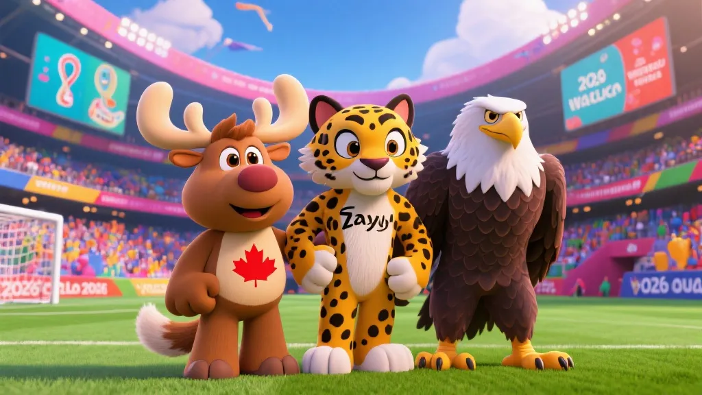 揭秘2026世界杯吉祥物：Maple、Zayu与Clutch背后的文化密码与狂欢寓意
